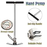 PCP Gun Hand Pumpe 3 Stage Air Gewehr Steigbügel 4500psi...