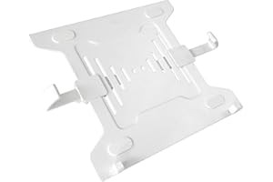 DRALL INSTRUMENTS Estante de la Placa adaptadora del portátil Netbook Blanco para un Montaje en la Pared o en la Mesa con VESA 100 Modelo: IP27WA