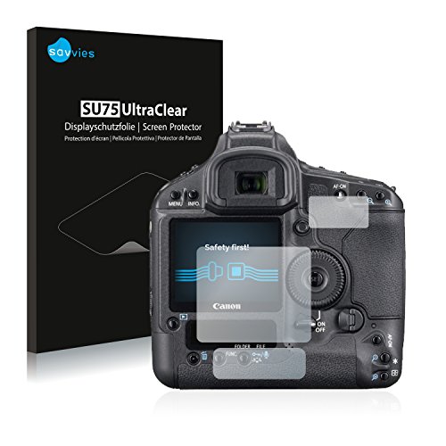 Savvies sU75 ultraClear Canon EOS 1Ds Mark II Film de Protection d cran Transparent Canon EOS 1Ds Mark II 6pezzo les reviews Savvies sU75 ultraClear Canon EOS 1Ds Mark II Film de Protection d cran Transparent Canon EOS 1Ds Mark II 6pezzo les