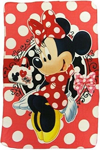 Disney Minnie Maus Fleece Decke 100 x 150 cm