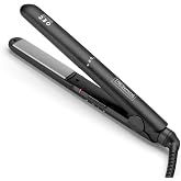 TRESemme Radiant Shine 230 Hair Straightener, Ceramic Hair Styler, Black | Floating Plates, Curved Edges for Versatile Stylin