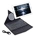 Produktbild kwmobile Slim Smart Cover Origami mit Bluetooth Tastatur QWERTY für Acer Iconia One 10 B3-A20 mit Ständer - Tablet Schutzhülle in Schwarz