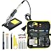 Produktbild Wokee Lötkolben 1 Set Lötkolben Set 14tlg, Lötset Temperatur Einstellbar Lötspitzen,Entlötpumpe, für Elektrotechnik Reparaturen Profi Hobbybastler Lötkolben Kit Löten Set