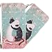 Produktbild HMTECH Motorola Moto G7 Hülle,Moto G7 Plus Handyhülle Luxus 3D Cute Katzen umarmen Flip Case PU Leder Cover Magnet Schutzhülle Tasche Ständer Handytasche für Motorola Moto G7,TX Embrace Cat