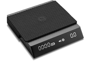 ELEPHANTNUM TIMEMORE - Bilancia da caffè nano a specchio nero