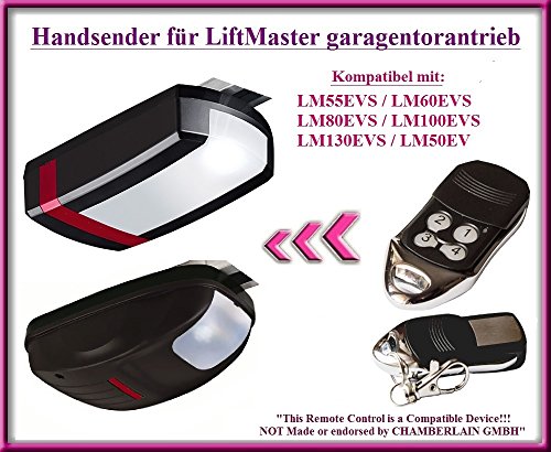 compatible handsender para levantar Master lm55evs/lm60evs/lm80evs/lm100evs/lm130evs/lm50ev/lm100evo/lm650ev garagentorantriebe. Top Calidad Fernbedienung para el mejor precio.