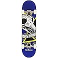 Birdhouse Stage 1 Oversized Skull Mini Complete Skateboard - 7.25", Blue
