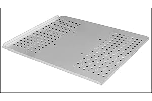 Allcam Steel VESA Laptop Tray for all Monitor Arm Stands and All Tablets & Laptops, White