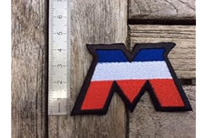 BLUE HAWAI ECUSSON Patches AUFNAHER Toppa - Motobecane Drapeau - THERMOCOLLANT