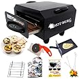 HOTBERG Small Size"10 Inches" Non Stick Trey Electric Tandoor with Free Accessories