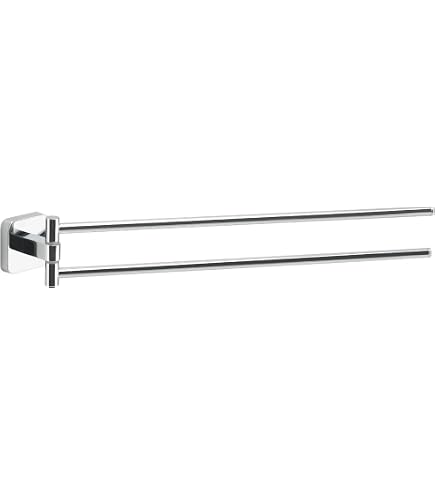 Appendiabiti doppio in acciao inox e cromall cromo - Fuji di Gedy