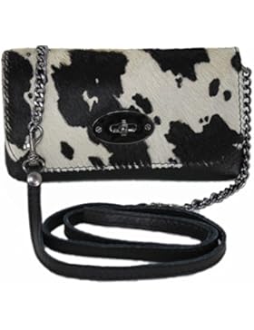 Schultertasche Leder Damen Umhängetasche kleine Tasche Clutch Abendtasche Leder-tasche Damentasche Damenhandtasche...