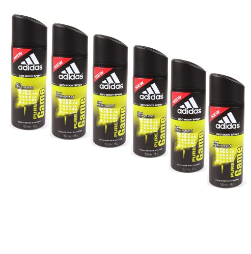 Preisvergleich Produktbild 6 x adidas Pure Game Deo 150ml