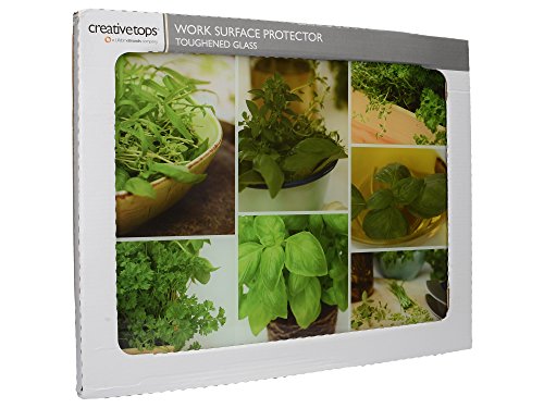 Creative Tops groß Kräuter gehärtetes Glas Schneidebrett Arbeitsplatte Displayschutzfolie von Creative Tops entworfen - 3