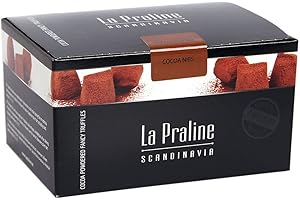 La Praline Schokotrüffel Pralinen mit Kakaosplittern, ca. 20-22 Stk. (1 x 200g)
