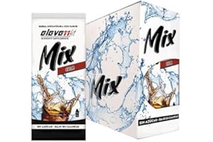 ELEVENFIT Eleven Fit Mix Instantáneo Sabor Cola | Prepara 1.5L de Bebida Saludable, Sin Azúcar y Baja en Calorías | Ideal para Mezclar con Agua y Mejorar tu Dieta | Caja de 24 Sobres