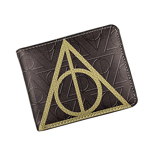 Preisvergleich Produktbild Harry Potter Heiligtümer des Todes Deathly Hallows Portemonnaie Geldbörse, braun