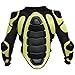 Produktbild Protektorenjacke Motorrad Motocross Skatebording Protektoren Armour KörperPanzer, Größe:58/3XL, Farbe:Gelb