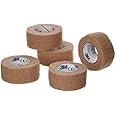 3M Coban Self- Adherent Wrap, 1"x 5yds, Pack of 5 Rolls, Tan
