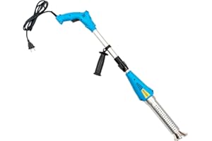 MATABI Quemador Eléctrico - Elimina las Malas Hierbas - Incluye Lanza Telescópica y Cable de 2m - Diseño con Asa Ergonómica - Temperatura Máxima de 650º - Ideal para el Jardín - Fabricado en Europa