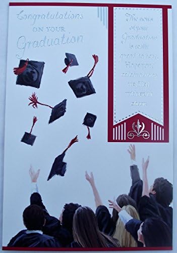 GRADUATION CARD - CONGRATULATIONS ON YOUR GRADUATION