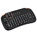 Produktbild mondpalast @ 2.4G 2 in1 Drahtlos Tastatur mit Touchpad Touchpad-Maus (QWERTY) kompatibel mit Android TV Box PC Tablette Smart TV Laptop