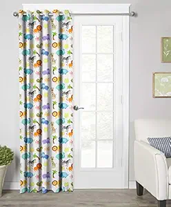 Ultimate Trends Polyester Modern Curtain, Window - 5 Feet, Multicolour