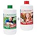 Produktbild MAIROL Universal-Dünger + Blumen-Dünger Liquid je 1000 ml 42100 + 44100