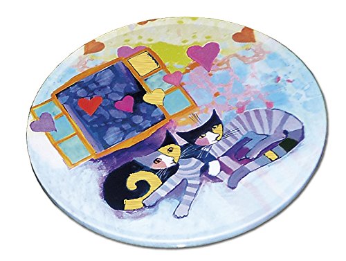 Fridolin F17926 Untersetzer für Gläser aus Metall / Kork Rosina Wachtmeister Set, 4 Stück in Metallbox - 3