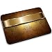 Produktbild Opal 10006, Gold, Designer Mousepad Unterlage Mauspad Maus-Pad Stark Anti Rutsch Unterseite für Optimalen Halt mit Lebhaftes Motiv Kompatibel mit Apple Magic Maus. Ideal für Gamer und für Grafikdesigner