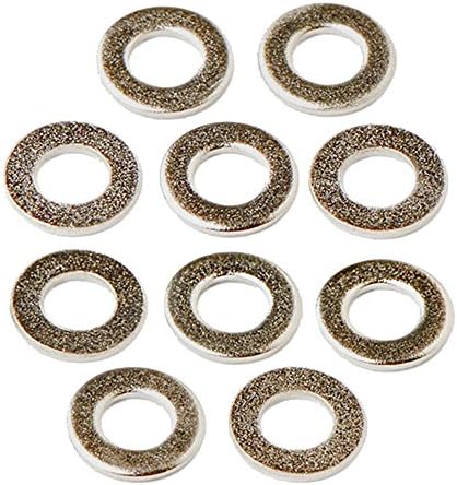 Team Durango TD709009 Shock Piston Washer Chrome 2.5mm ID (10), TD709009