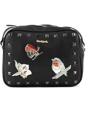 Desigual BOLS CHARLOTTE GOLDWORK negro Umhängetasche