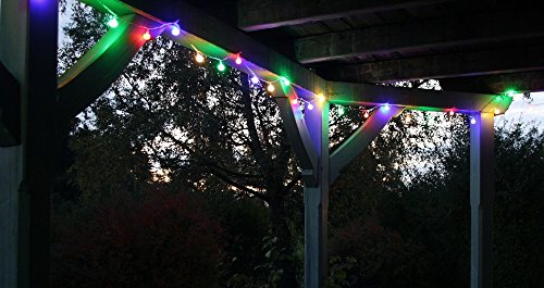 LED PARTYLICHTERKETTE 10m BUNTE LEDs 50er LICHTERKETTE - 3