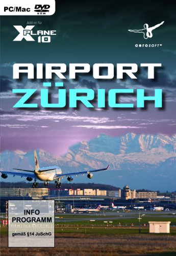 Preisvergleich Produktbild X - Plane 10 - Airport Zürich (Add - On) - [PC]