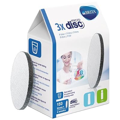 Brita Microdisc, Disque Filtrant pour Bouteille - Pack 3