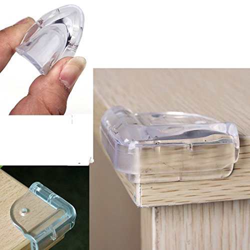 KING DO WAY 4pcs Child Baby Safety Desk Table Edge Cover Guard Corner Protector Cushion