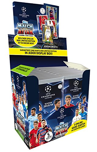 Preisvergleich Produktbild TOPPS - Match Attax - Booster - Champions League 2015 / 16 - Display