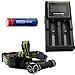 Produktbild Combo: Armytek Wizard Pro v3 XHP50 (Warm) Silver Headlamp w/ D2 Charger & 3400 Battery