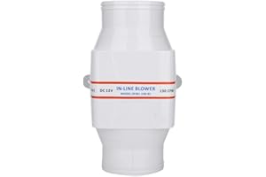 Dioche Sentina Marina Ventilator, 3 Zoll, Luftventilator, Marine, 75 mm, 12 V, 130 CFM leise, Luftgebläse für Yacht Caravan