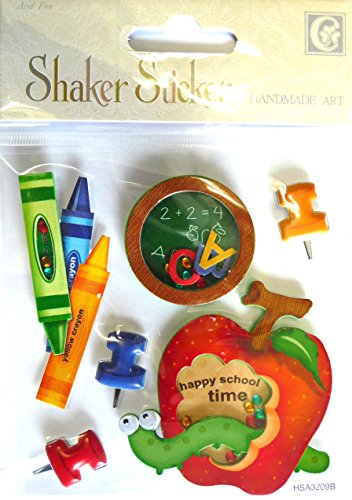 Dekoset zum Schulanfang 2 x Girlanden + 8 x Luftballons + 3D-Sticker - 5