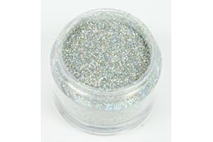 Holly Cupcakes Stunning Sparkly Decorating Glitter: Silver Hologram