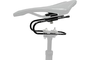 Bike Shock Absorber, WASAGA Bicycle Seat Saddle Alloy Spring Steel Suspension Device for MTB Mountain Road Leisure Bike Cycling Parts Accessories