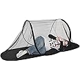 New fast folding mosquito net, portable camping tent, home mosquito net bed, ultra light pop-up mosquito net, outdoor camping mosquito net (black)