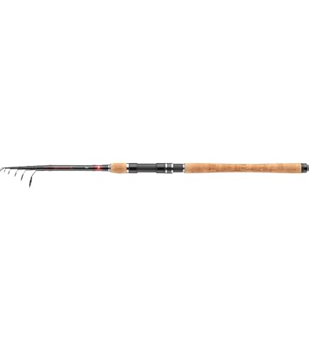 Canna Da Pesca Telescopica DAIWA Megaforce Tele 2,10 M - Peso Lancio 10-40 G - Per Spinning - Foto 3