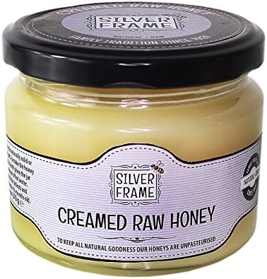 Silver Frame Creamed Raw Honey (Creamed Raw, 370g)