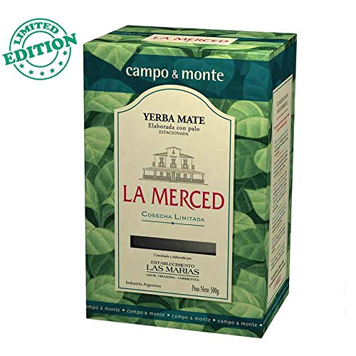 Yerba Mate ' original de Campo ' Caja de lujo de la Merced