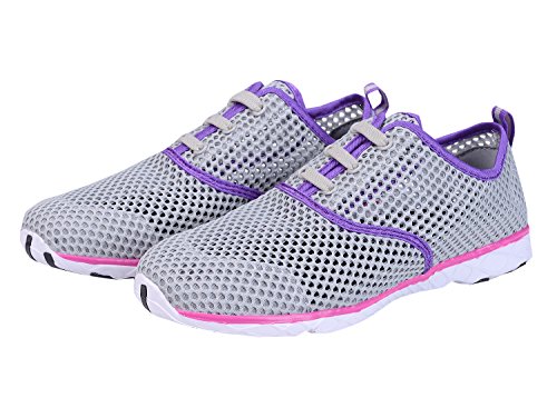 Santiro Damen Atmungsaktiv Wassersportschuhe Ineinander Strandschuhe. - 5