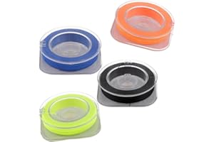 Ioensy 4 Pieces Whipping Wrapping Fishing Rods Guide Rings