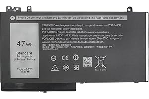 7XINbox 11,4V 47WH NGGX5 N53VI6 5TFCY 954DF JY8D6 JY8DF NCVW8 RDRH9 XKWC7 XWDK1 05TFCY 0JY8D6 0PYWG 0RDRH9 0RYXXH 0VVXTW Batterie d'ordinateur pour Dell Latitude E5250 E5270 E5470 M3510 E5570 E5550