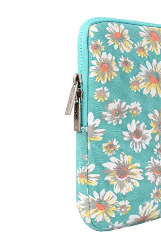 MOSISO Segeltuchstoff Hülle Sleeve Laptop Tasche für 13-13,3 Zoll MacBooks, Laptops Form: Goldene Chrysantheme. - 5